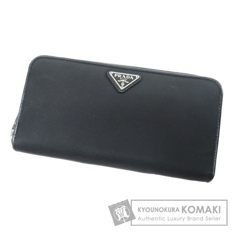 Prada plate long Wallet